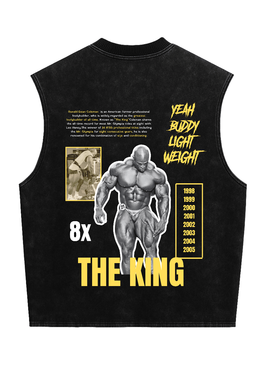 THE KING - BOXY VEST