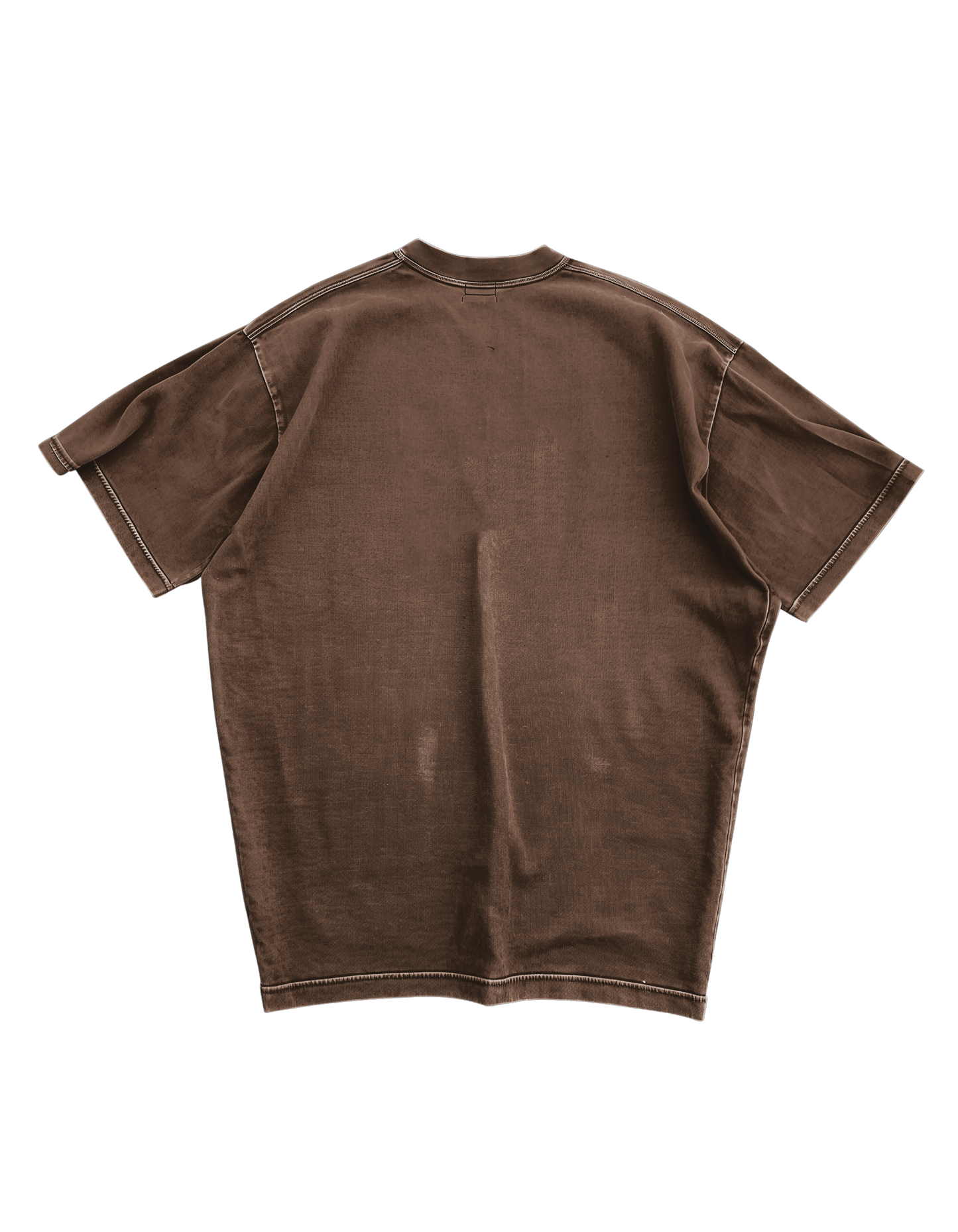 ROCKSTAR CAT - BROWN OVERSIZE TEE
