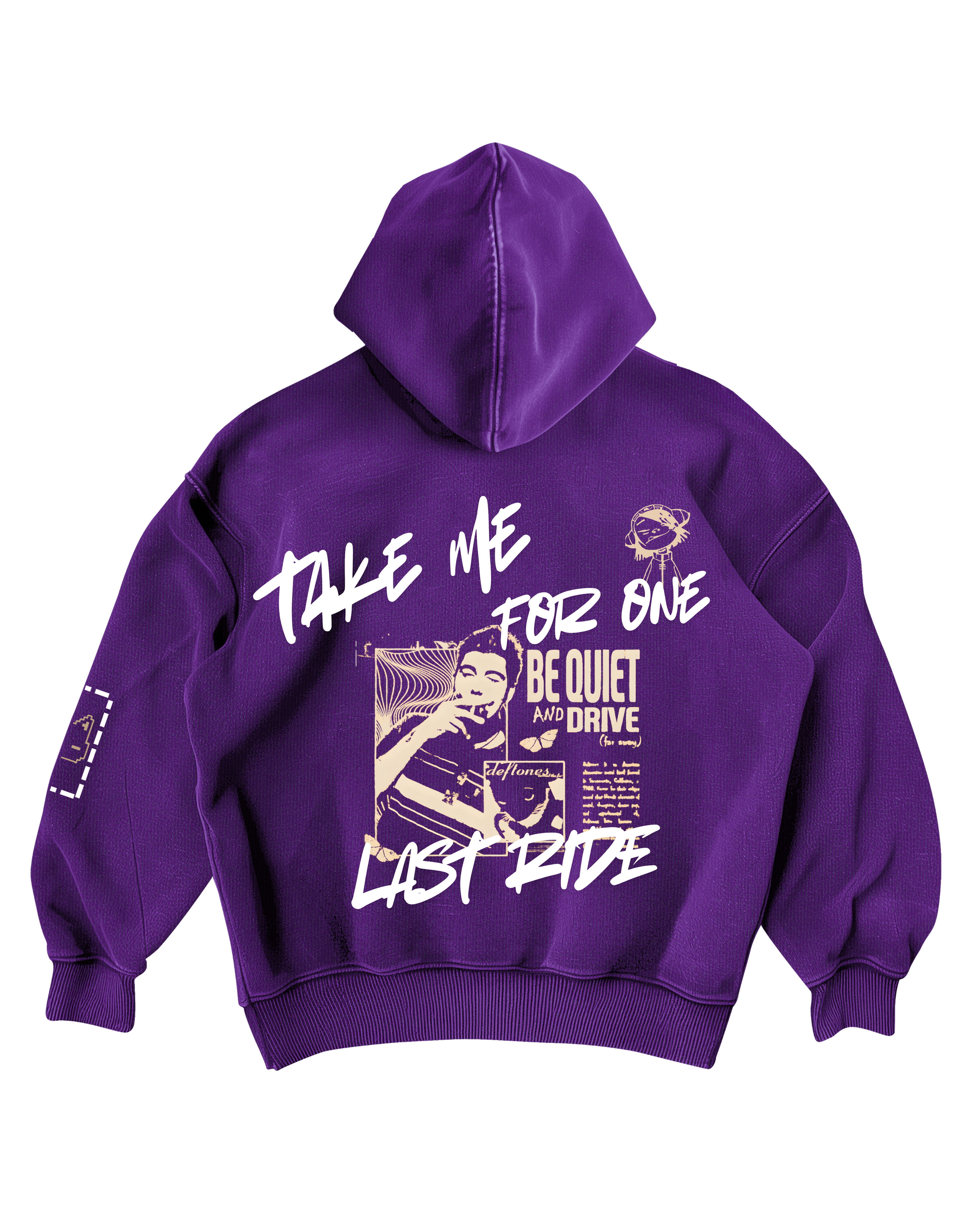 DEFTONES - OVERSIZED HOODIE