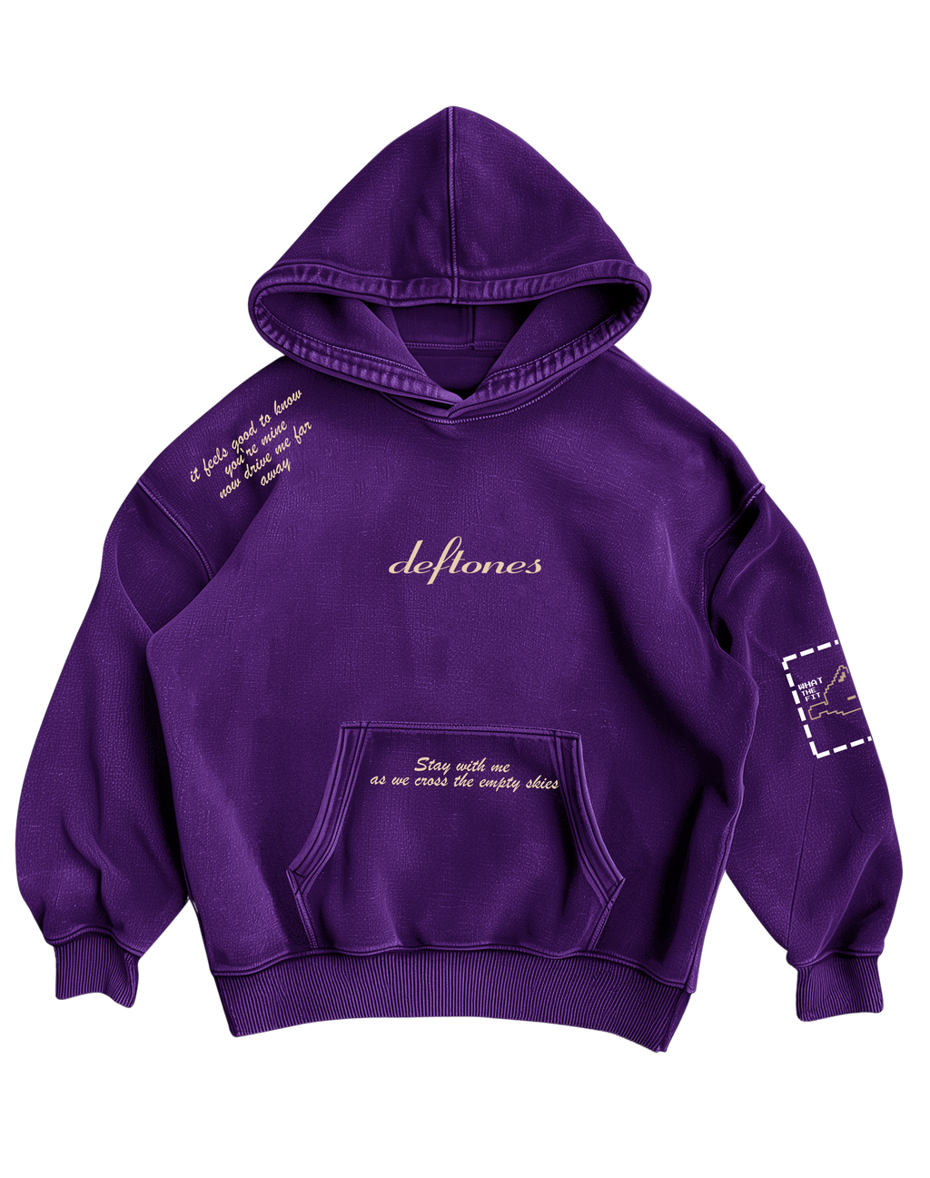 DEFTONES - OVERSIZED HOODIE