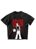 OPIUM PLAYBOY CARTI - BLACK OVERSIZE TEE