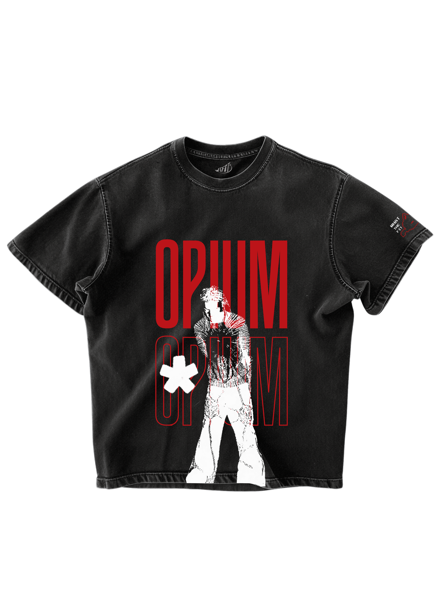 OPIUM PLAYBOY CARTI - BLACK OVERSIZE TEE