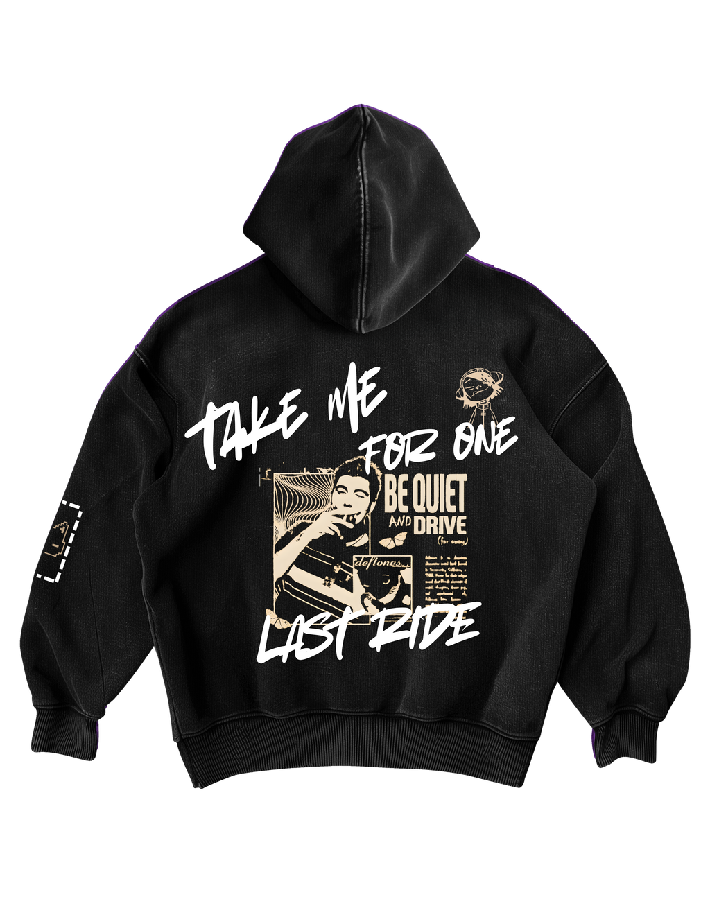 DEFTONES - OVERSIZED HOODIE