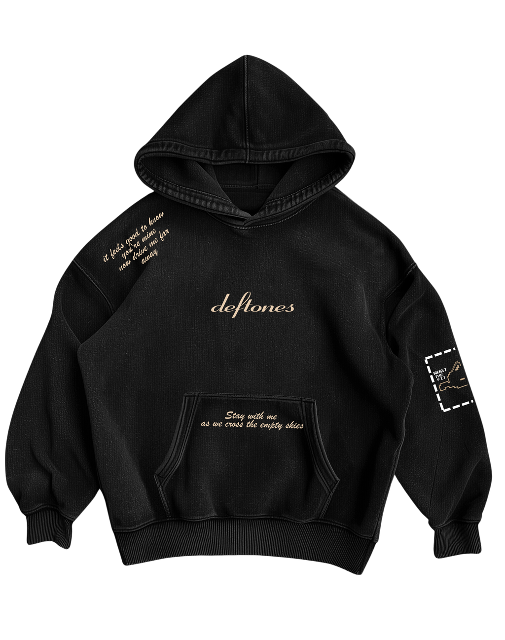 DEFTONES - OVERSIZED HOODIE