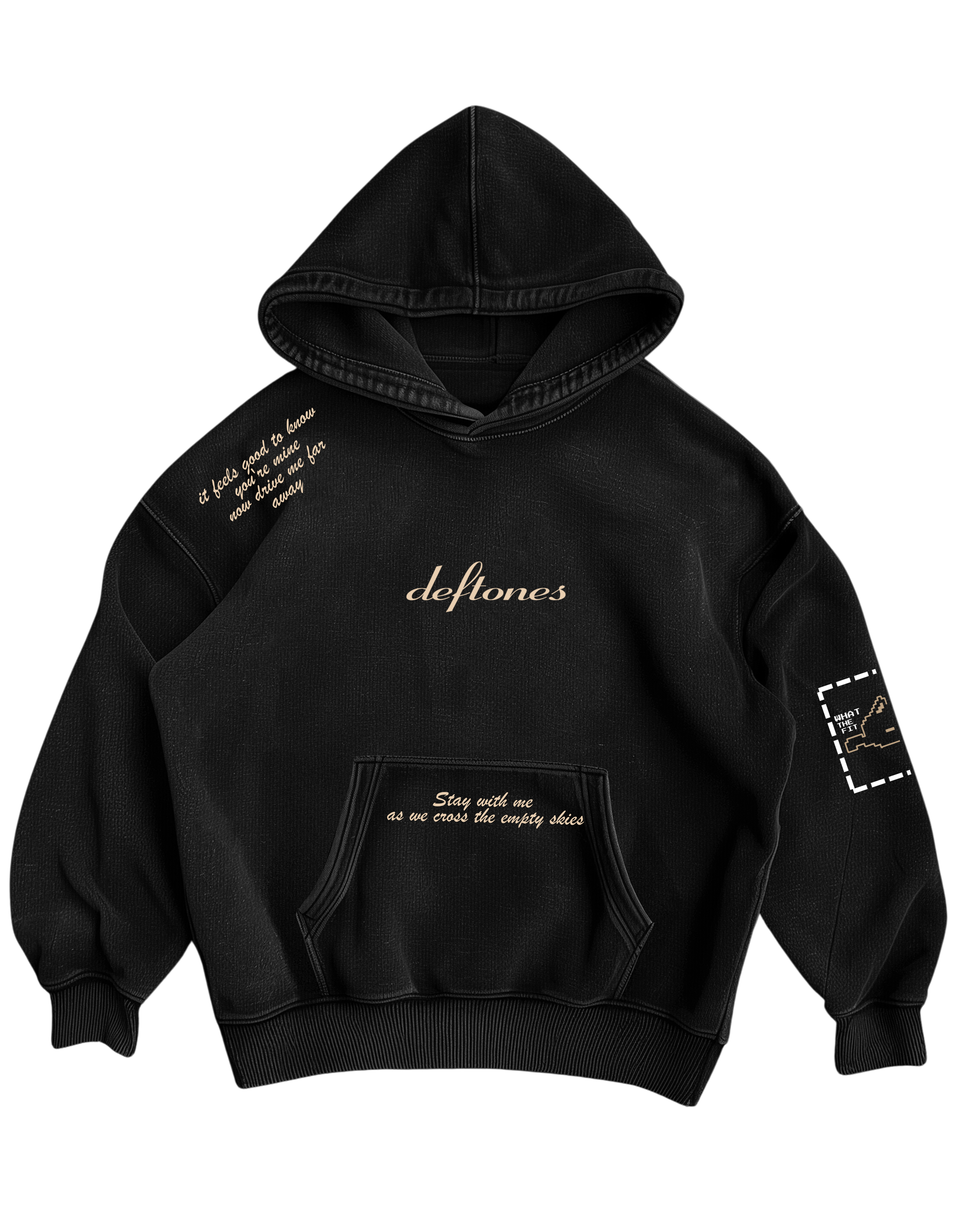 DEFTONES - OVERSIZED HOODIE