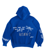 RADIOHEAD - BLUE OVERSIZED HOODIE