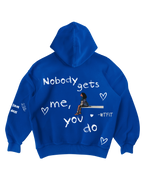 SZA - BLUE OVERSIZED HOODIE