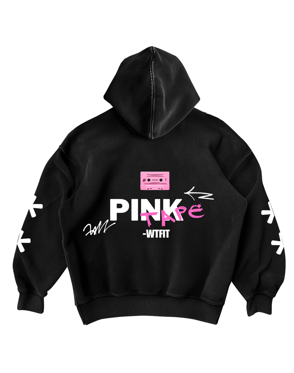 LIL UZI VERT - BLACK OVERSIZED HOODIE