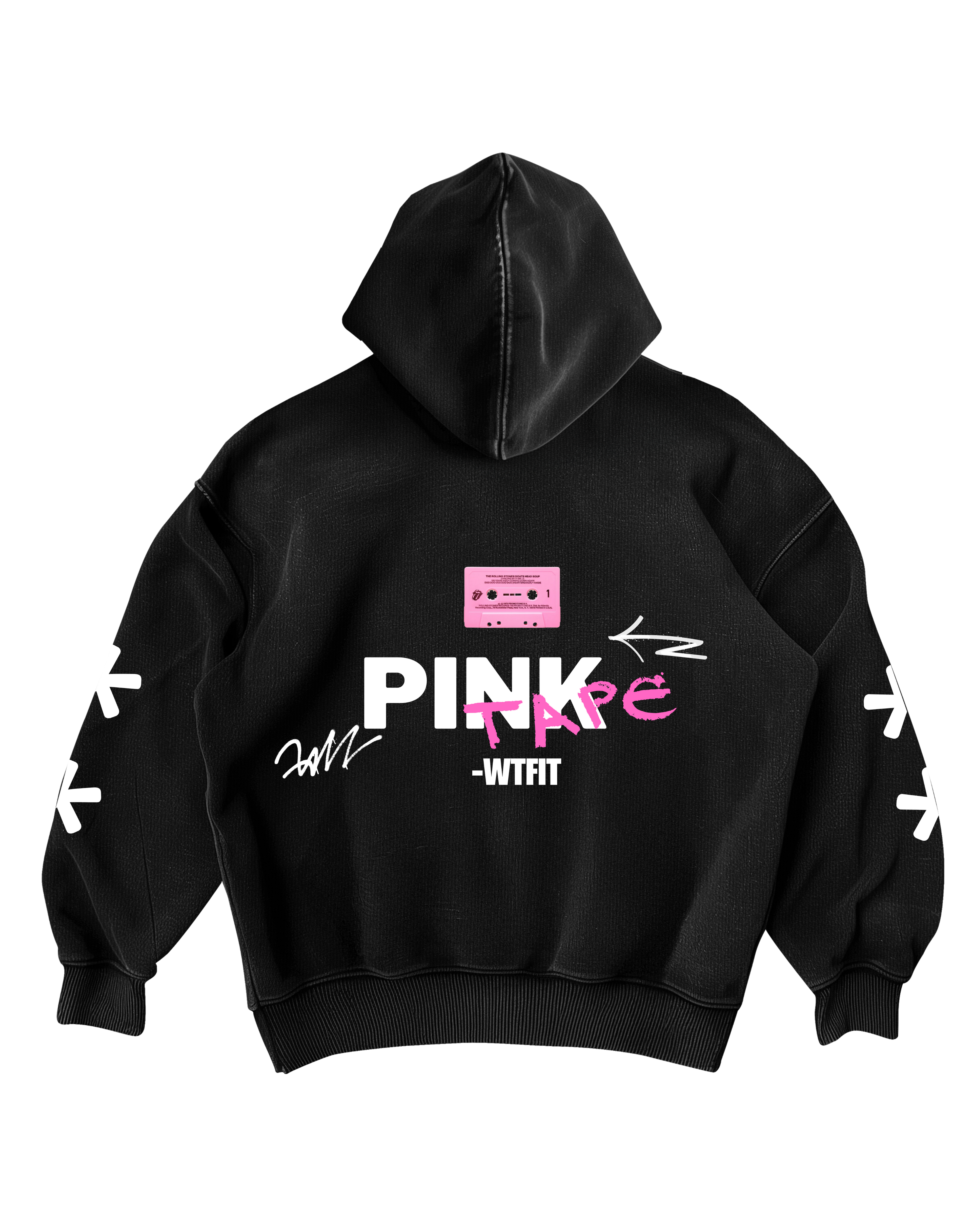 LIL UZI VERT - BLACK OVERSIZED HOODIE