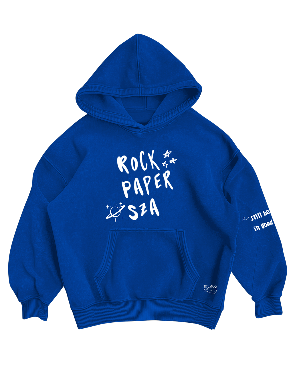 SZA - BLUE OVERSIZED HOODIE