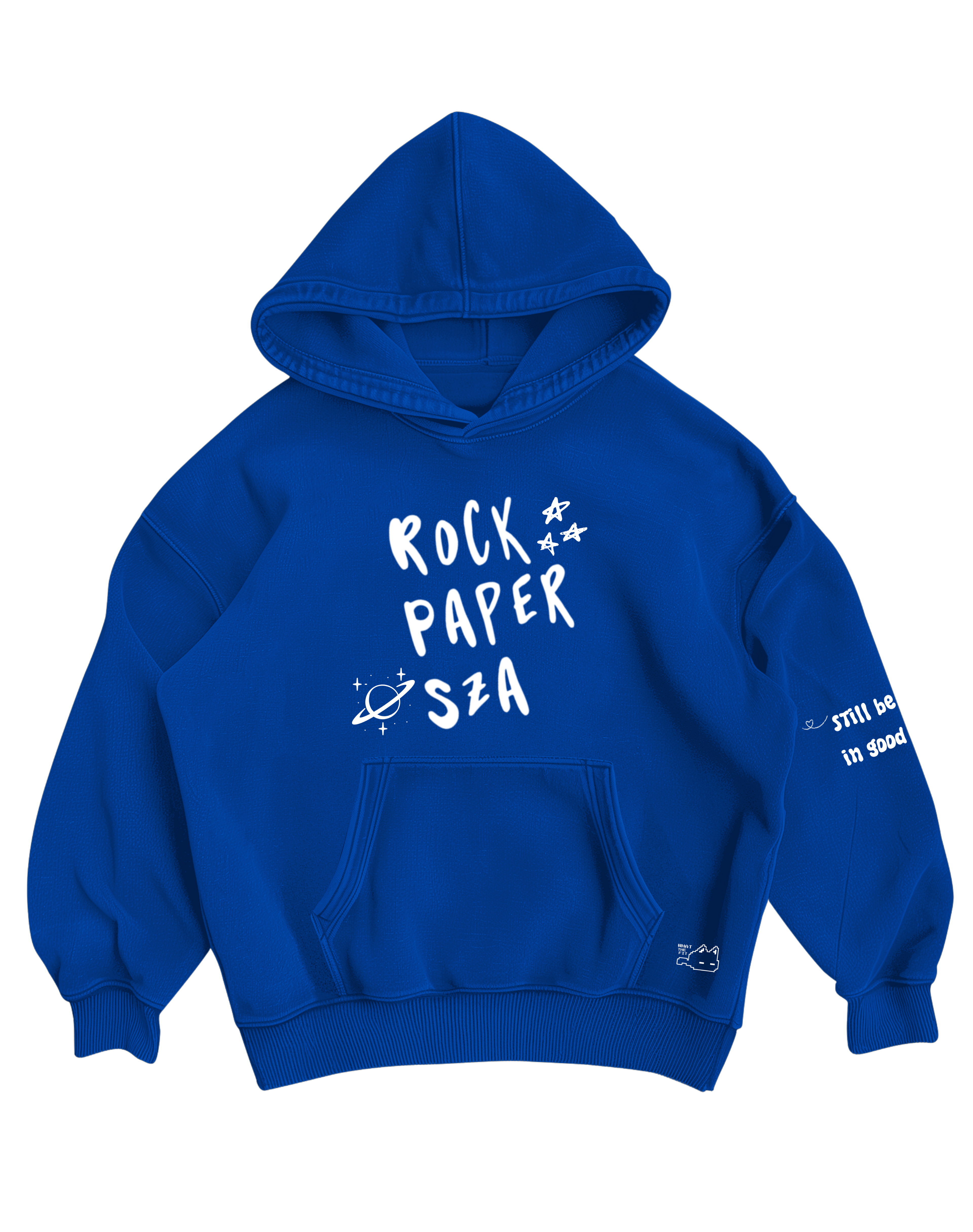 SZA - BLUE OVERSIZED HOODIE