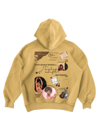 TAY TAY - BEIGE ZIP-UP HOODIE