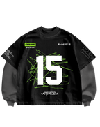 NFS MOST WANTED - BLACK/GREY FULL SLEEVES TEE