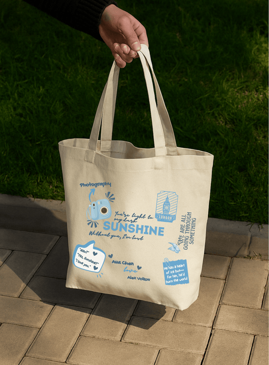 TWISTED LOVE – zipper Tote Bag - What the fit