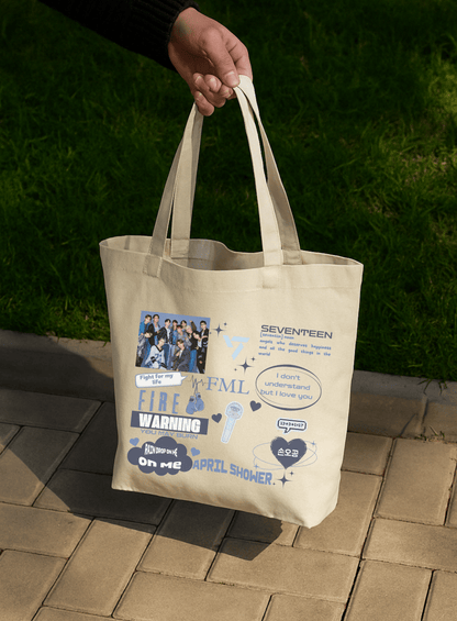 SVT – zipper Tote Bag - What the fit