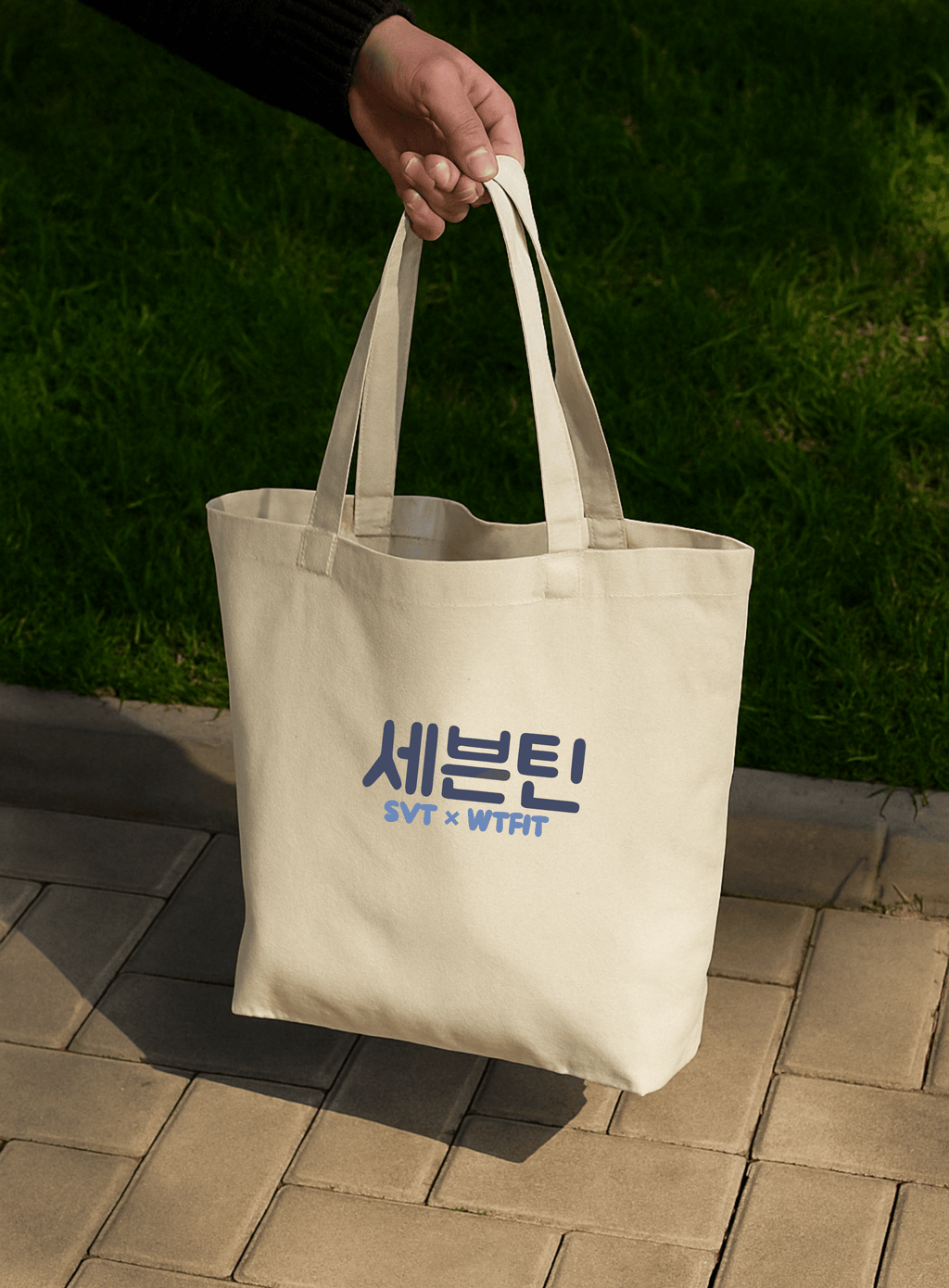 SVT – zipper Tote Bag - What the fit