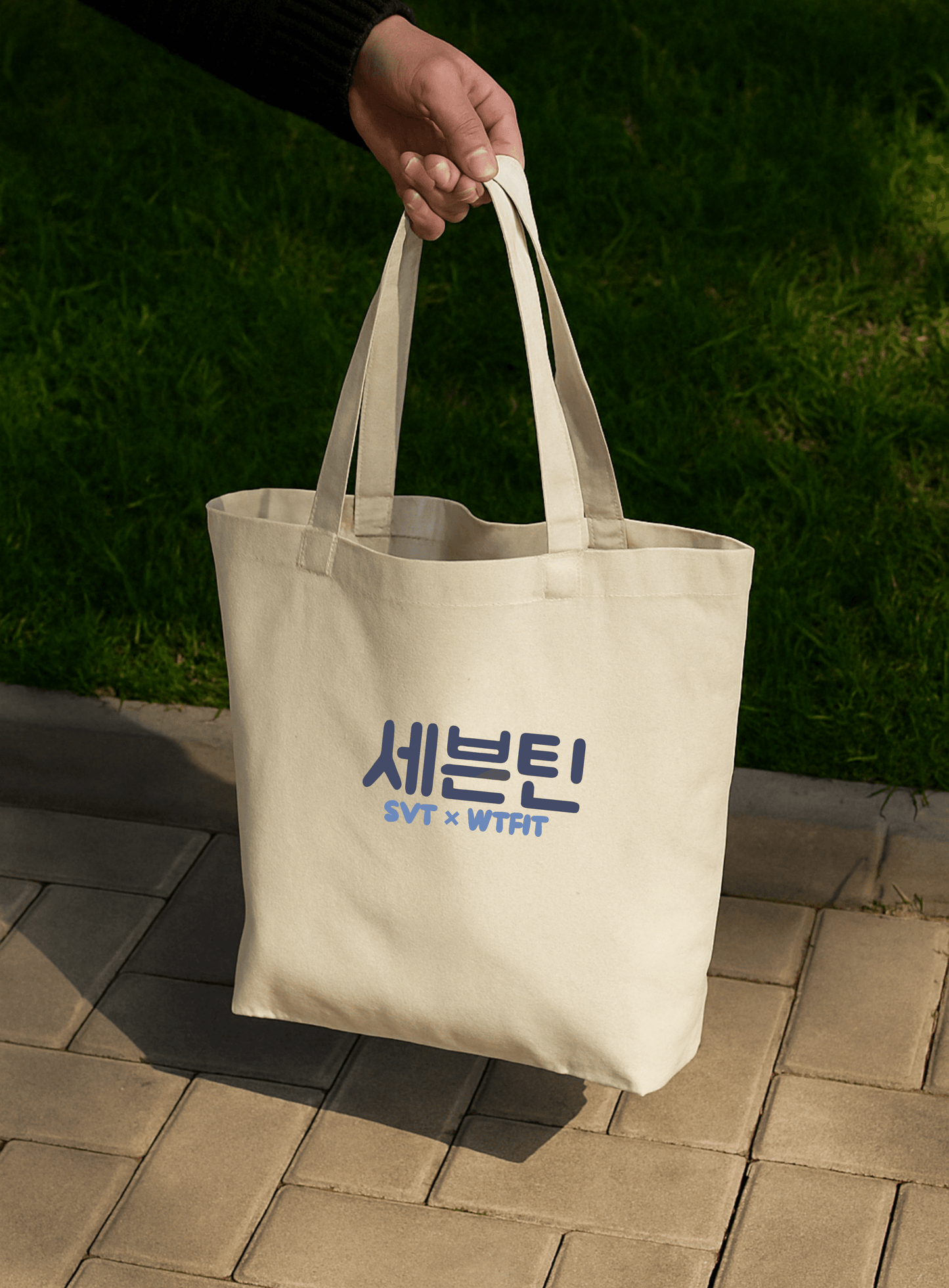 SVT – zipper Tote Bag - What the fit