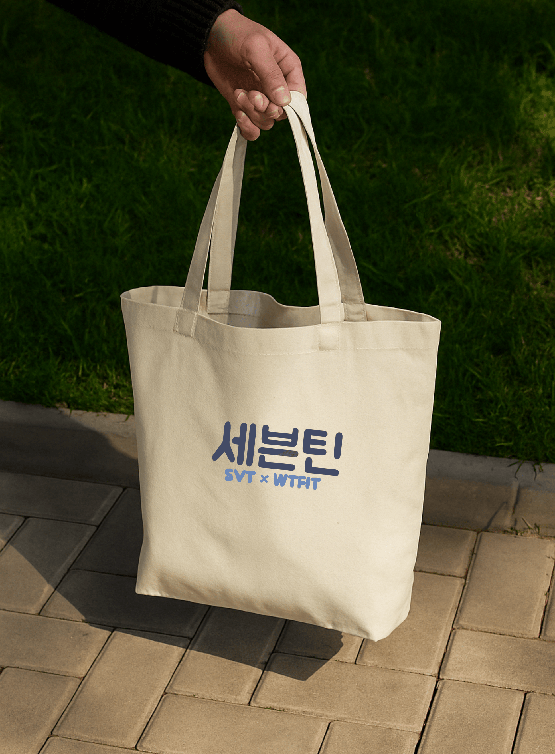 SVT – zipper Tote Bag - What the fit