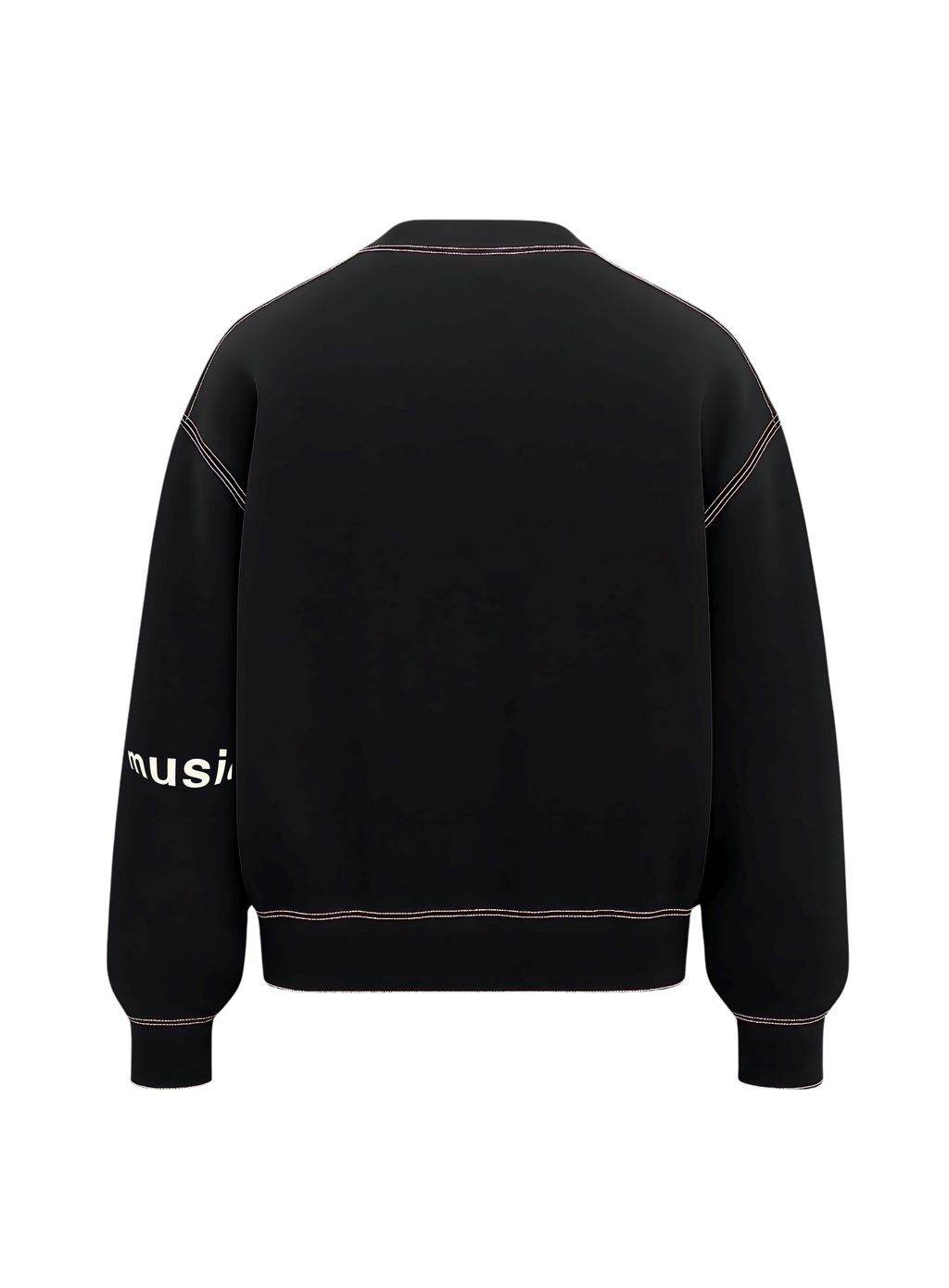 FRANK OCEAN - BLACK OVERSIZED SWEATSHIRT
