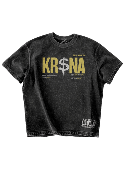KR$NA - ACID WASH OVERSIZED TEE