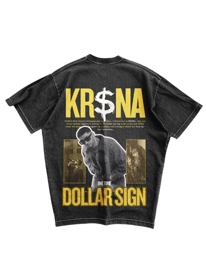 KR$NA - ACID WASH OVERSIZED TEE