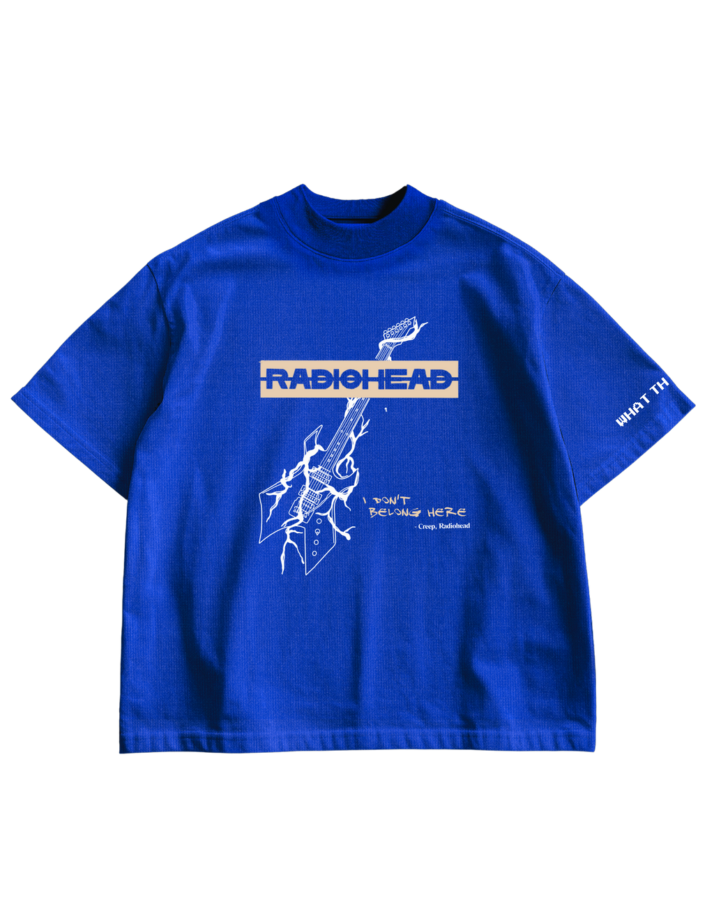 RADIOHEAD - BLUE OVERSIZED TEE
