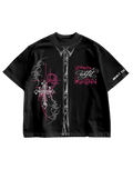 CATHEDRAL CLUB - BLACK OVERSIZED TEE
