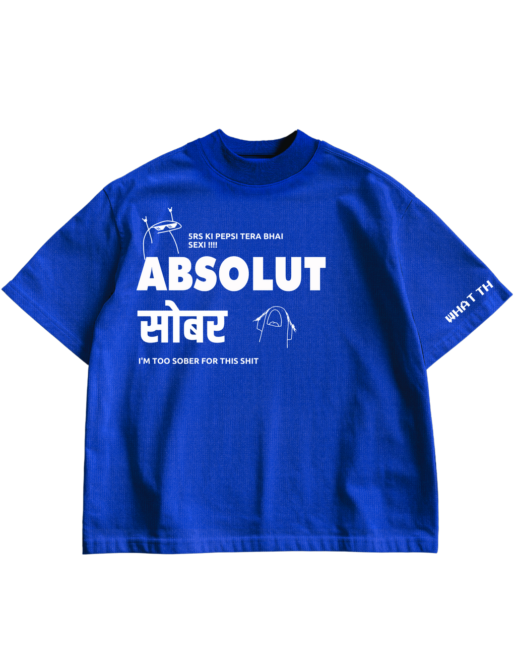 ABSOLUT SOBER - OVERSIZED TEE