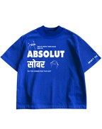 ABSOLUT SOBER - OVERSIZED TEE