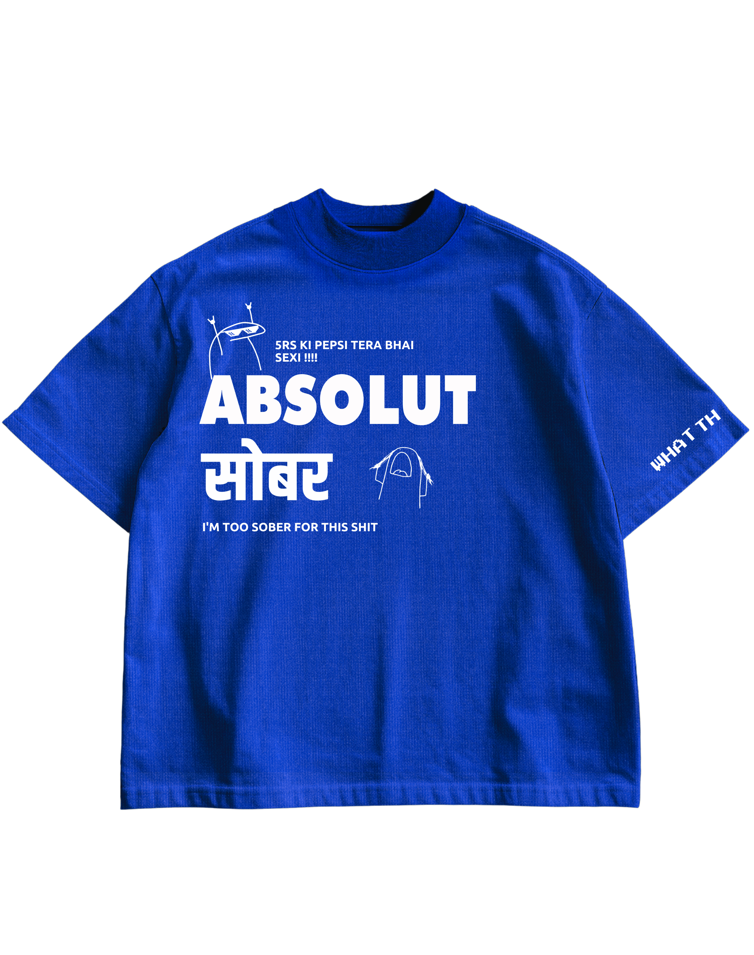 ABSOLUT SOBER - OVERSIZED TEE