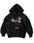 SAINT GOTHIC - BLACK OVERSIZED HOODIE