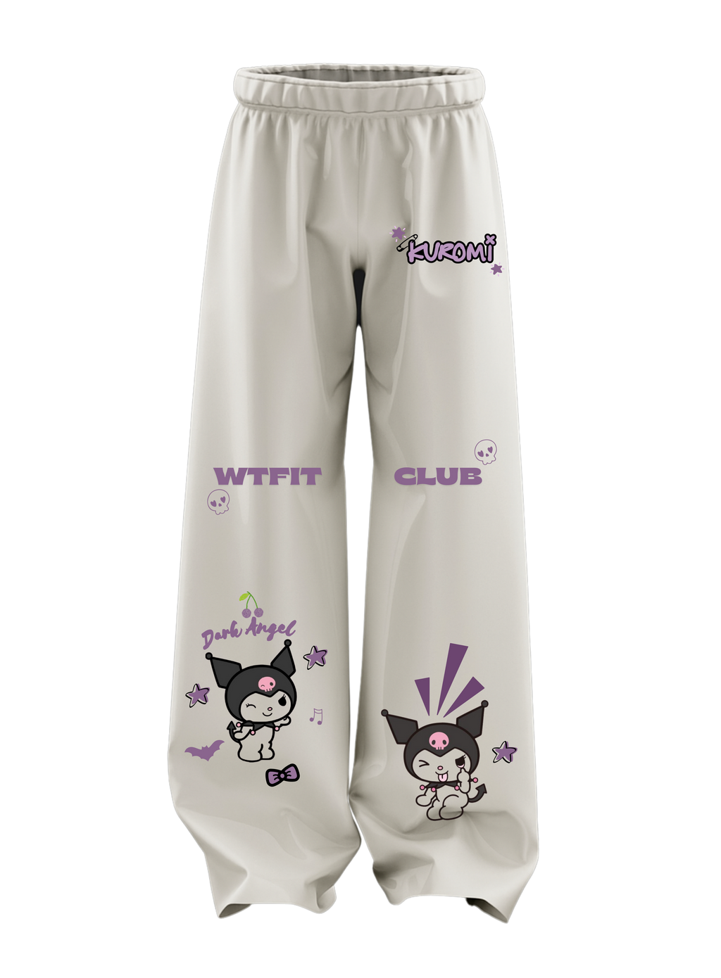 White unisex cotton sweatpants with relaxed fit, elastic waistband, and side pockets  perfect for casual wear, gym, and loungewear in India, gothic , streetwear,streetstyle , menswear , women's wear