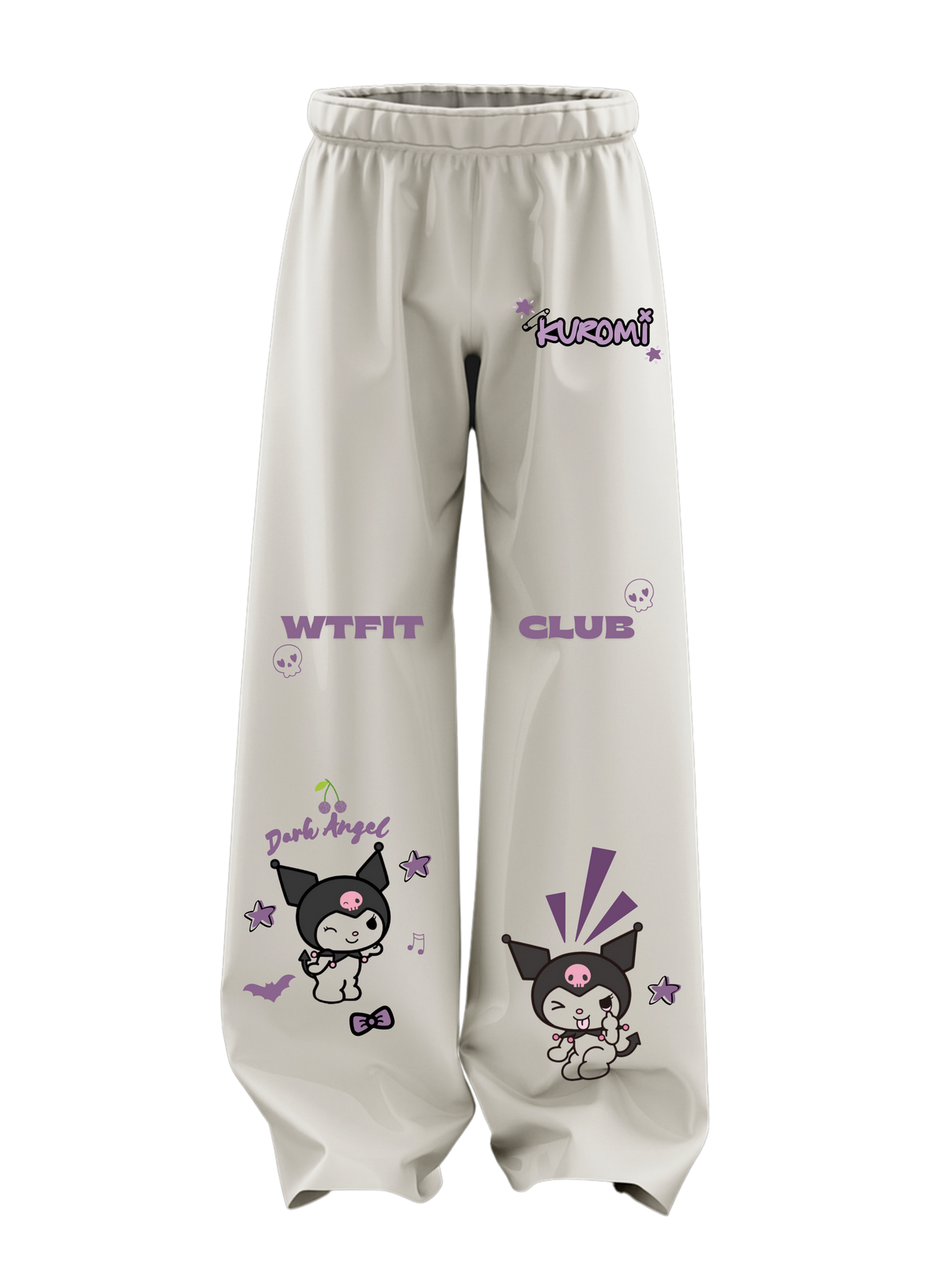 White unisex cotton sweatpants with relaxed fit, elastic waistband, and side pockets  perfect for casual wear, gym, and loungewear in India, gothic , streetwear,streetstyle , menswear , women's wear