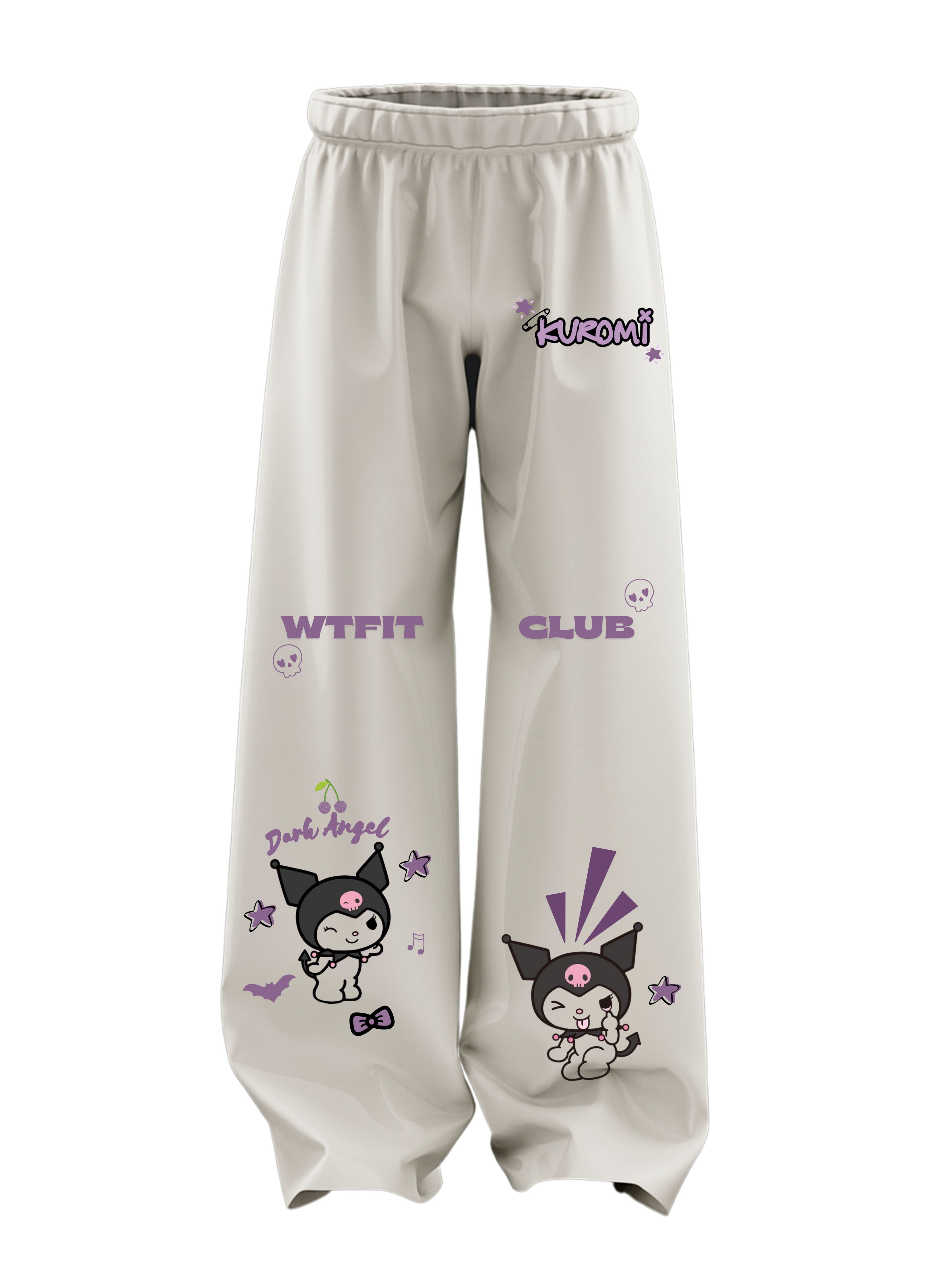 White unisex cotton sweatpants with relaxed fit, elastic waistband, and side pockets  perfect for casual wear, gym, and loungewear in India, gothic , streetwear,streetstyle , menswear , women's wear