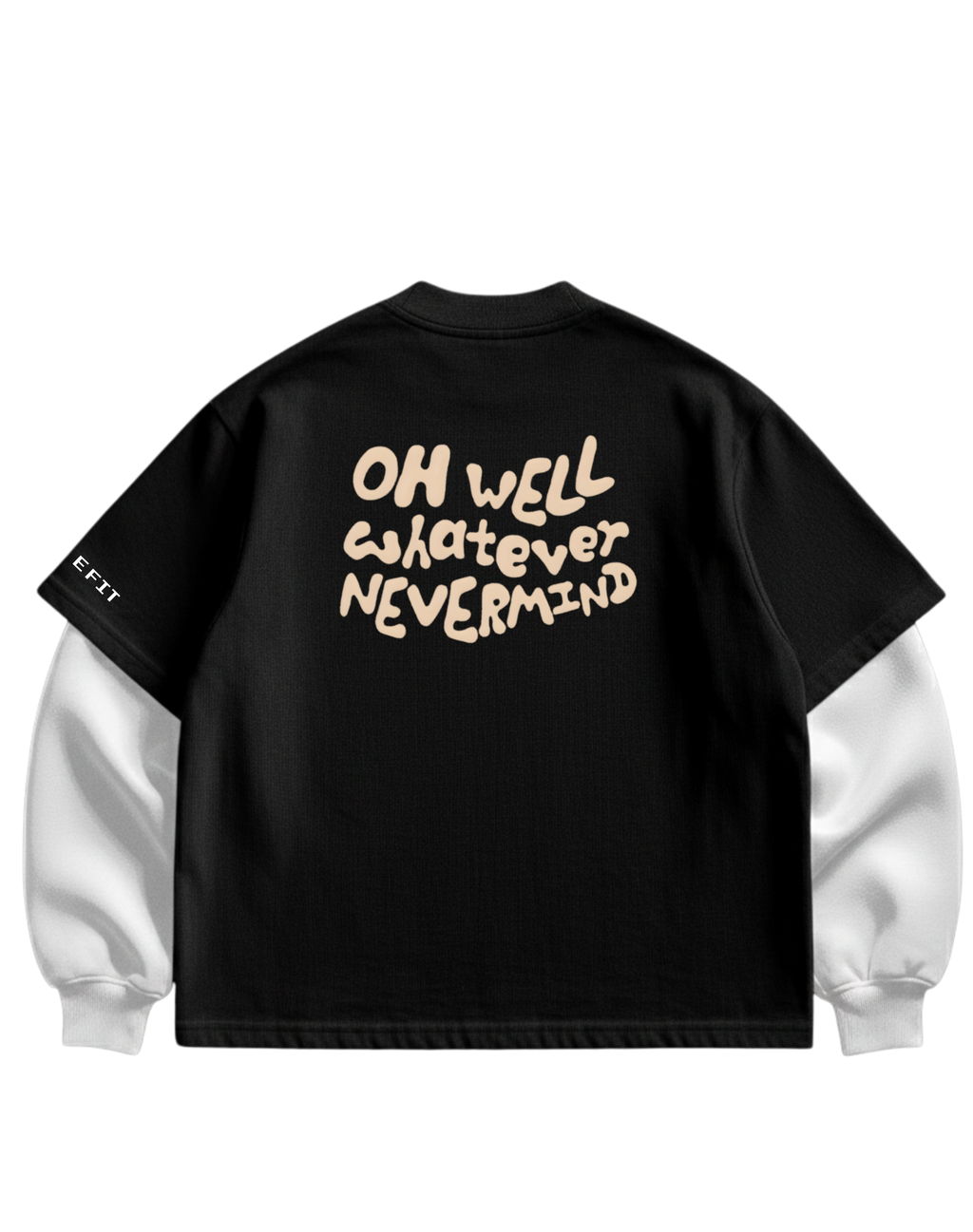 NIRVANA - BLACK/WHITE FULL SLEEVES TEE