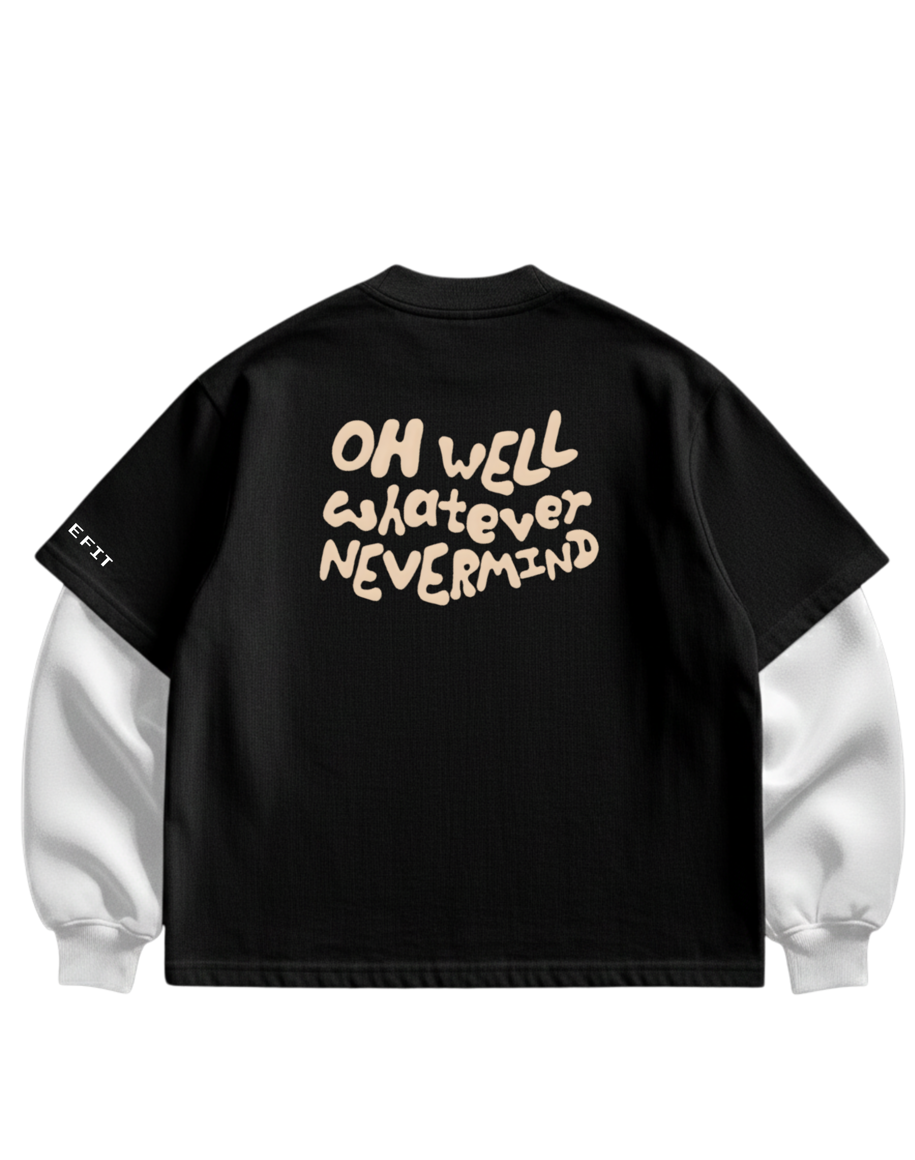NIRVANA - BLACK/WHITE FULL SLEEVES TEE