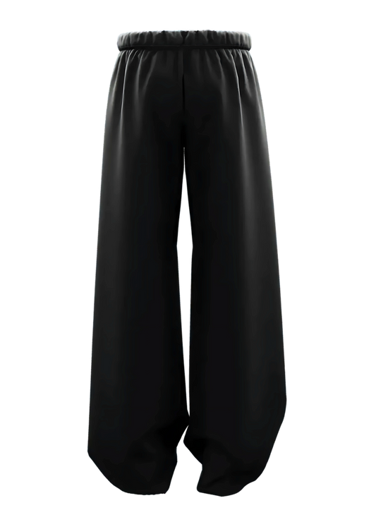 Black unisex cotton sweatpants with relaxed fit, elastic waistband, and side pockets perfect for casual wear, gym, and loungewear in India
Black unisex cotton sweatpants with relaxed fit, elastic waistband, and side pockets  perfect for casual wear, gym, and loungewear in India, gothic , streetwear,streetstyle , menswear , women's wear
