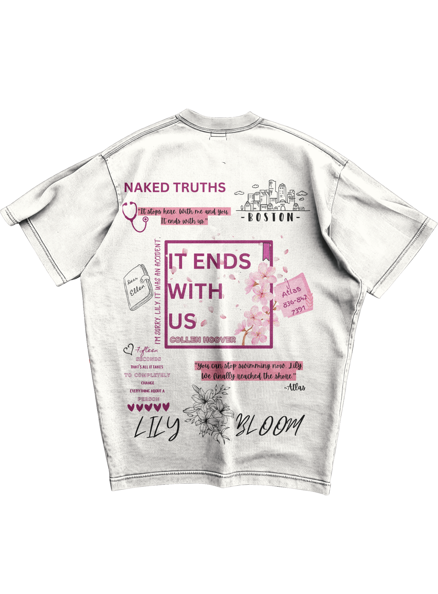 IT ENDS WITH US - OVERSIZED TEE