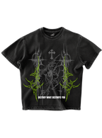 PHANTOM - BLACK OVERSIZE TEE