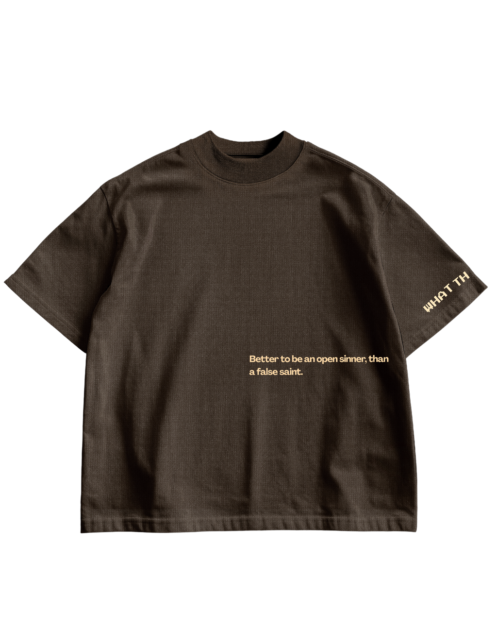 SINNER'S GOSPEL - OVERSIZE TEE