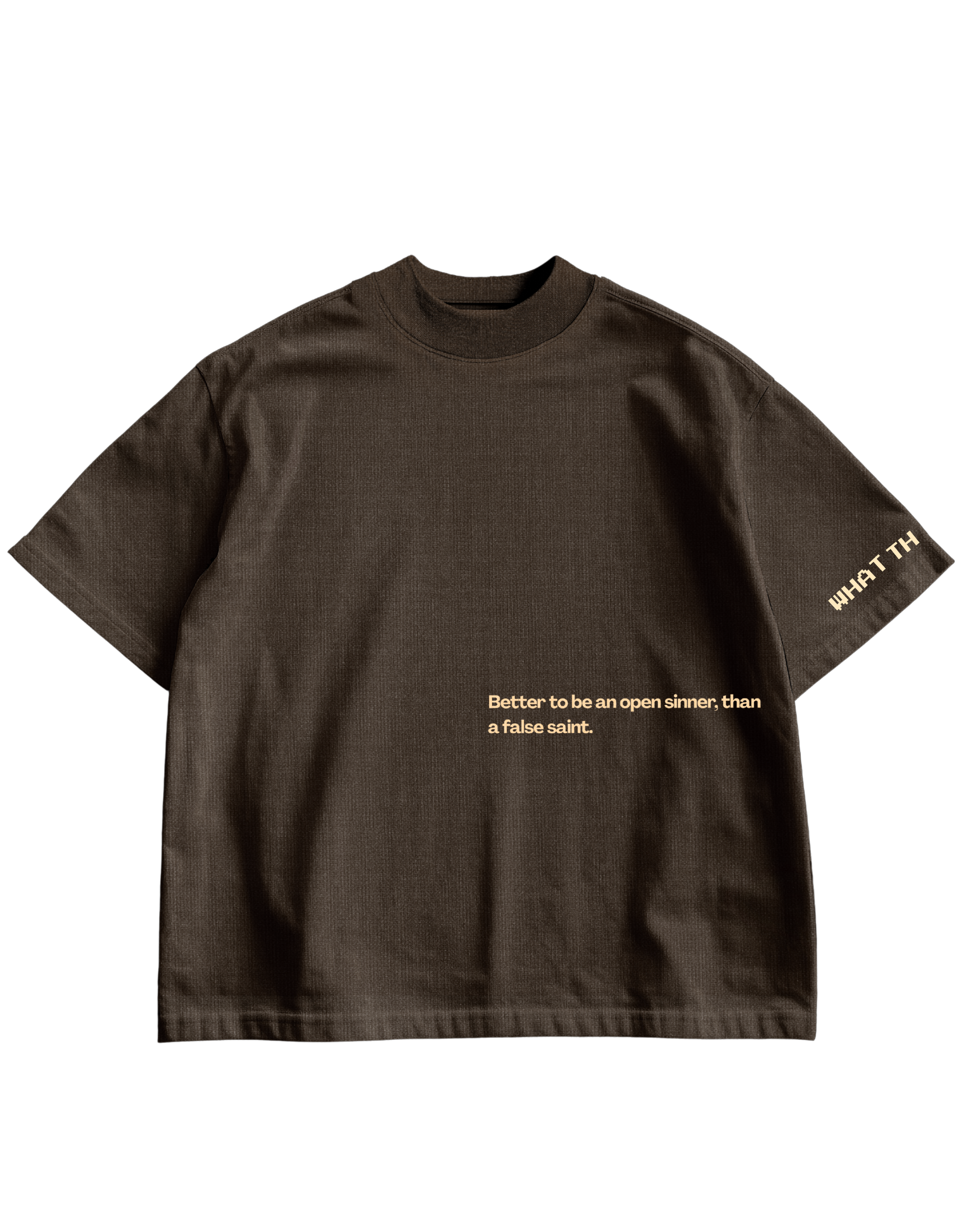 SINNER'S GOSPEL - OVERSIZE TEE
