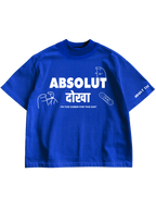 ABSOLUT DOKHA - BLUE OVERSIZED TEE