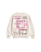 IT ENDS WITH US WHITE SWEATSHIRT