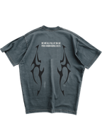 NARCISSIST -  GREY OVERSIZE TEE