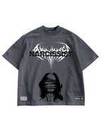 NARCISSIST -  GREY OVERSIZE TEE