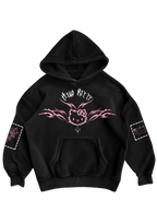 HELLO KITTY - BLACK OVERSIZED HOODIE