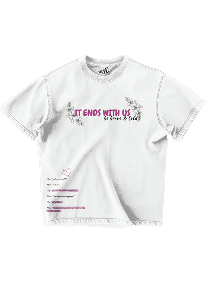 IT ENDS WITH US - OVERSIZED TEE