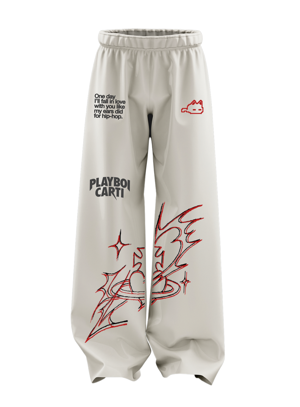 PLAYBOI CARTI GLITCH - UNISEX SWEATPANTS