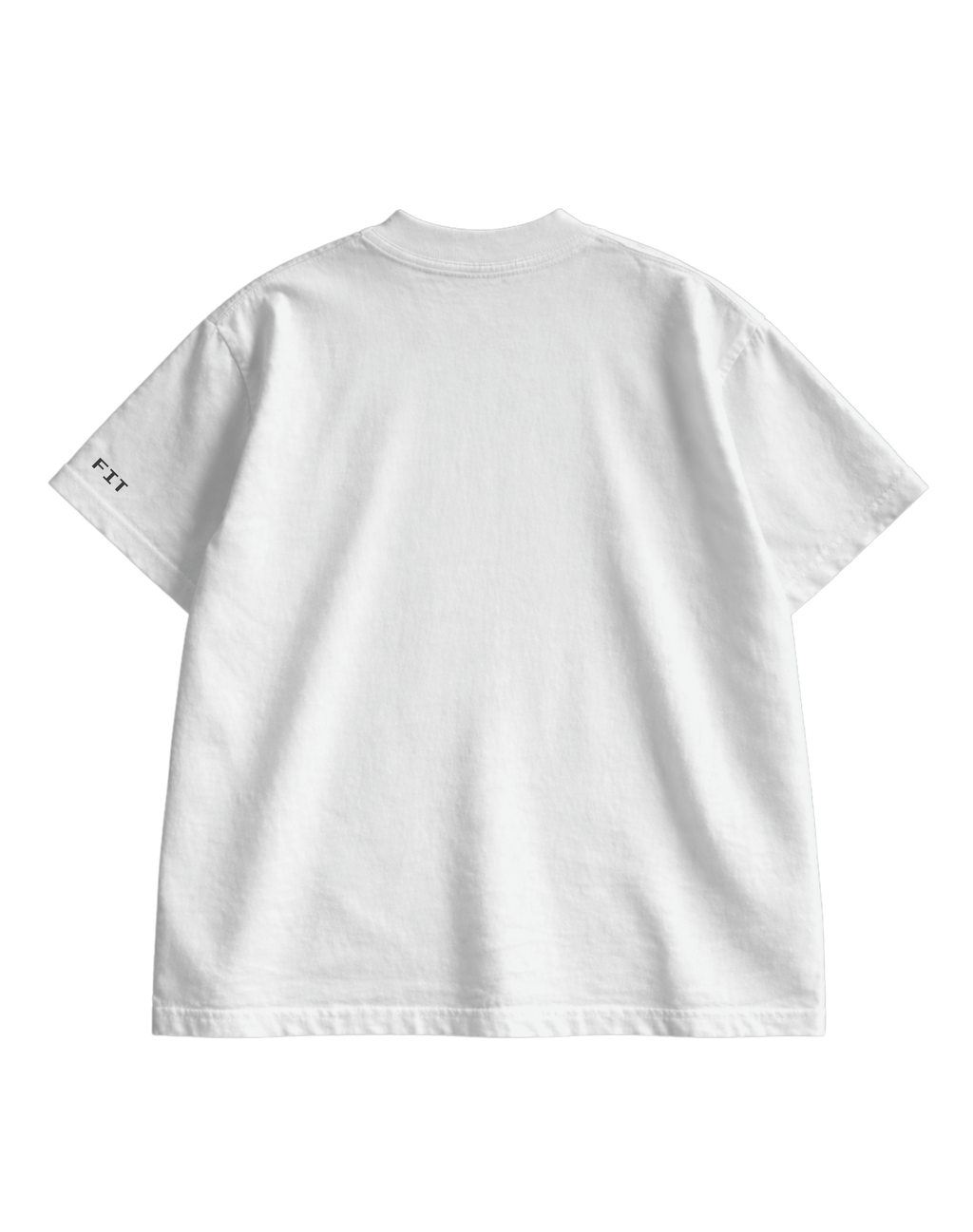 ABSOLUT BADDIE - WHITE OVERSIZED TEE