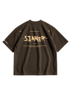 SINNER'S GOSPEL - OVERSIZE TEE